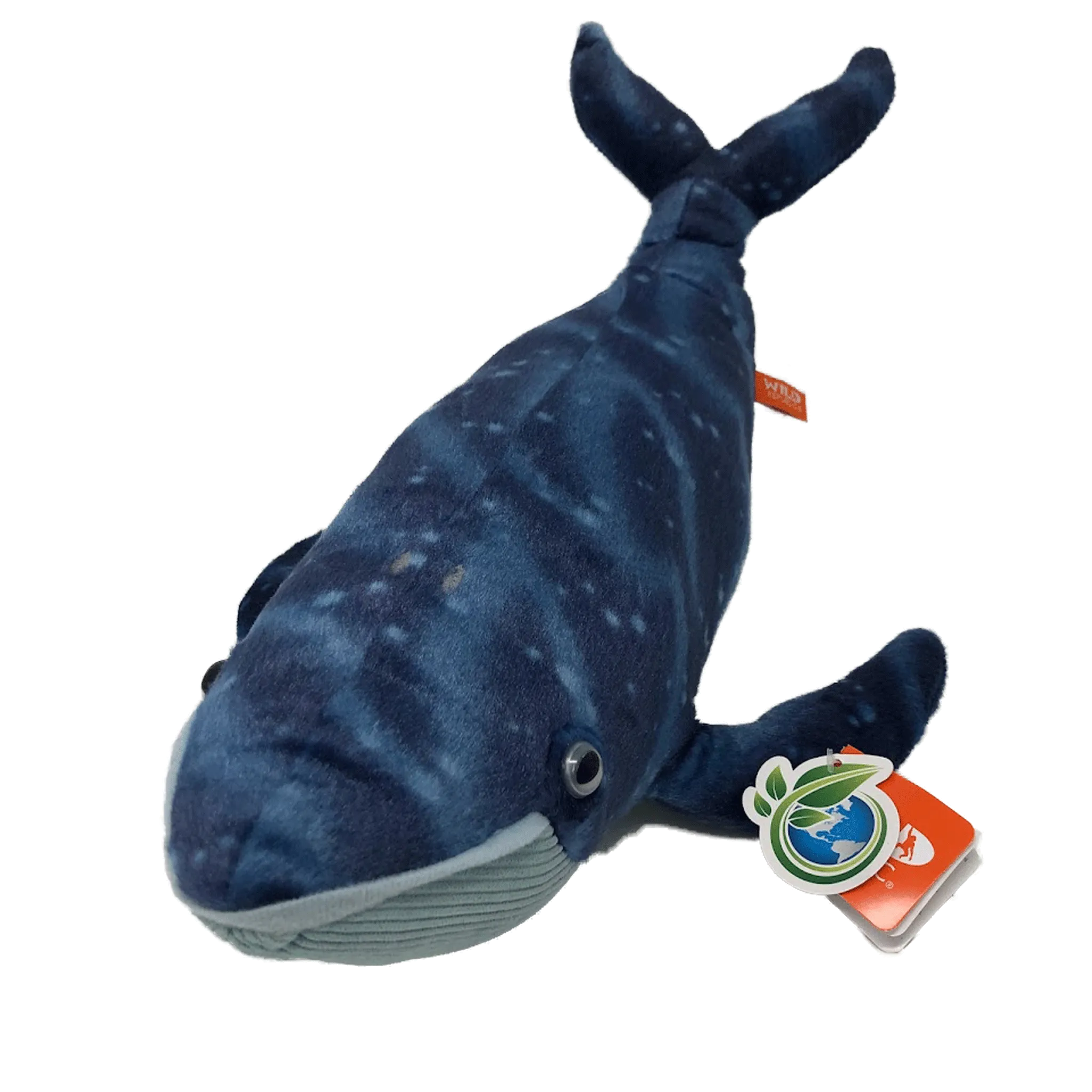 19" Blue Whale Stuffed Animal