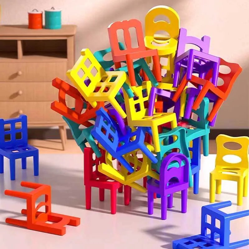 Acrobatic Stacking Chairs