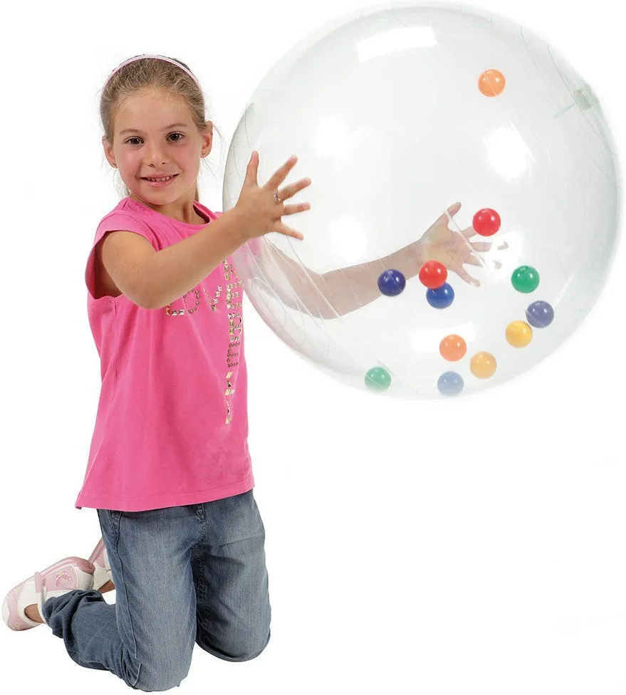 Activity Ball with Colourful Bouncy Balls