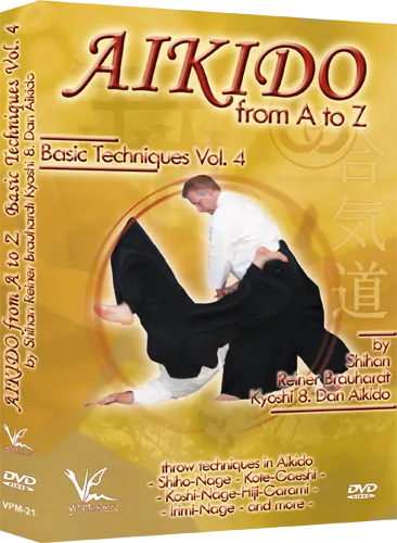 Aikido from A to Z Basic Techniques DVD 4 by Reiner Brauhardt