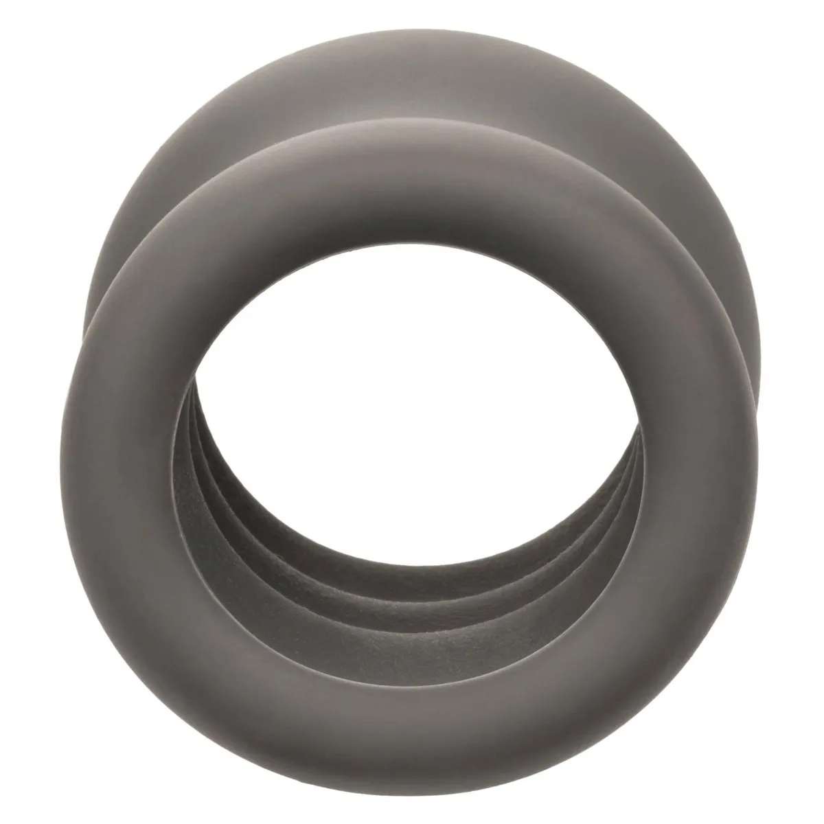 Alpha Liquid Silicone Scrotum Ring - Gray Gray