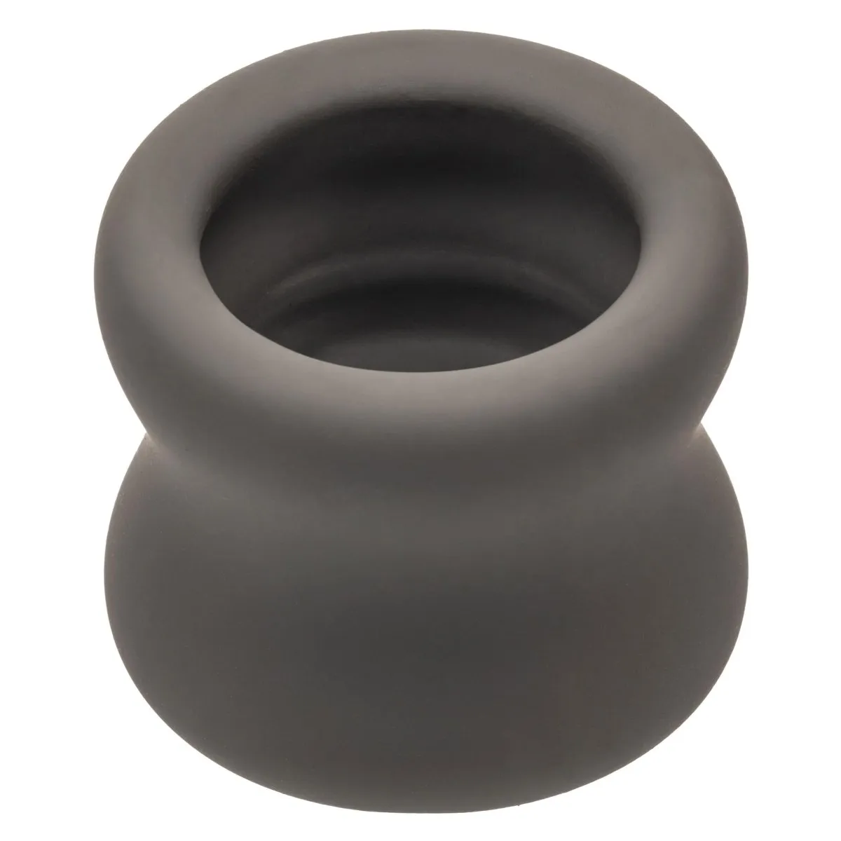 Alpha Liquid Silicone Scrotum Ring - Gray Gray