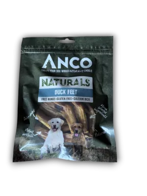 Anco Naturals Duck Feet Dog Chew