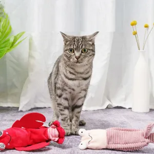 Automatic Interactive Plush Electric Cat Toy