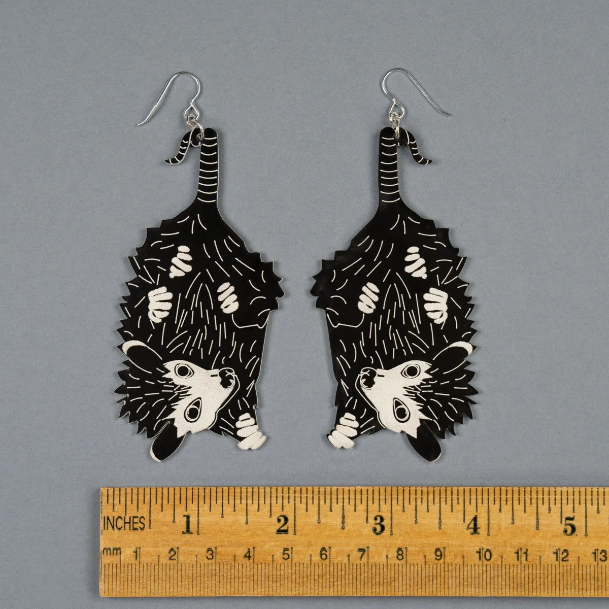 Baby Possum Earrings