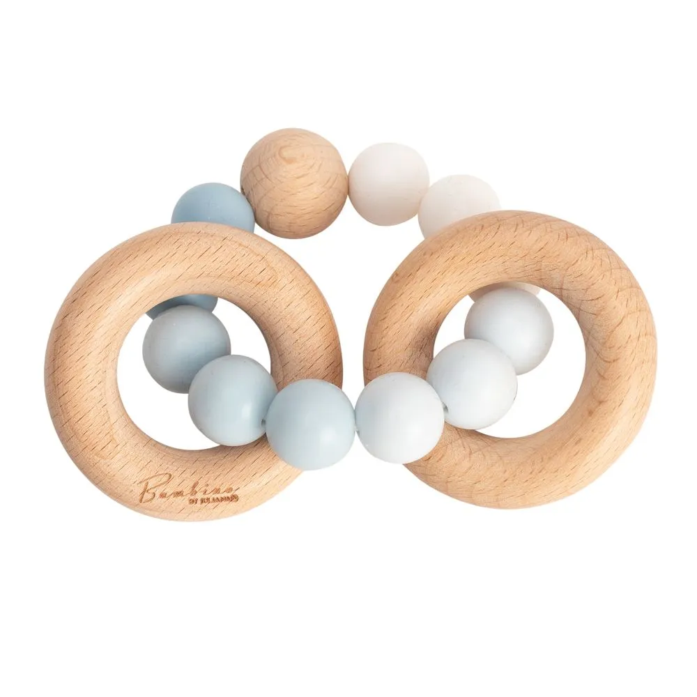 Bambino Ombre Teething Toy Blue