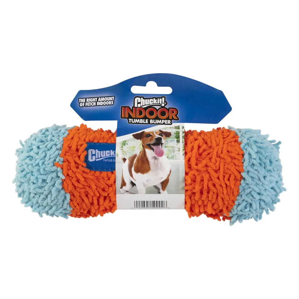 Chuckit! Indoor Tumble Bumper Toy For Dogs (Orange & Blue)