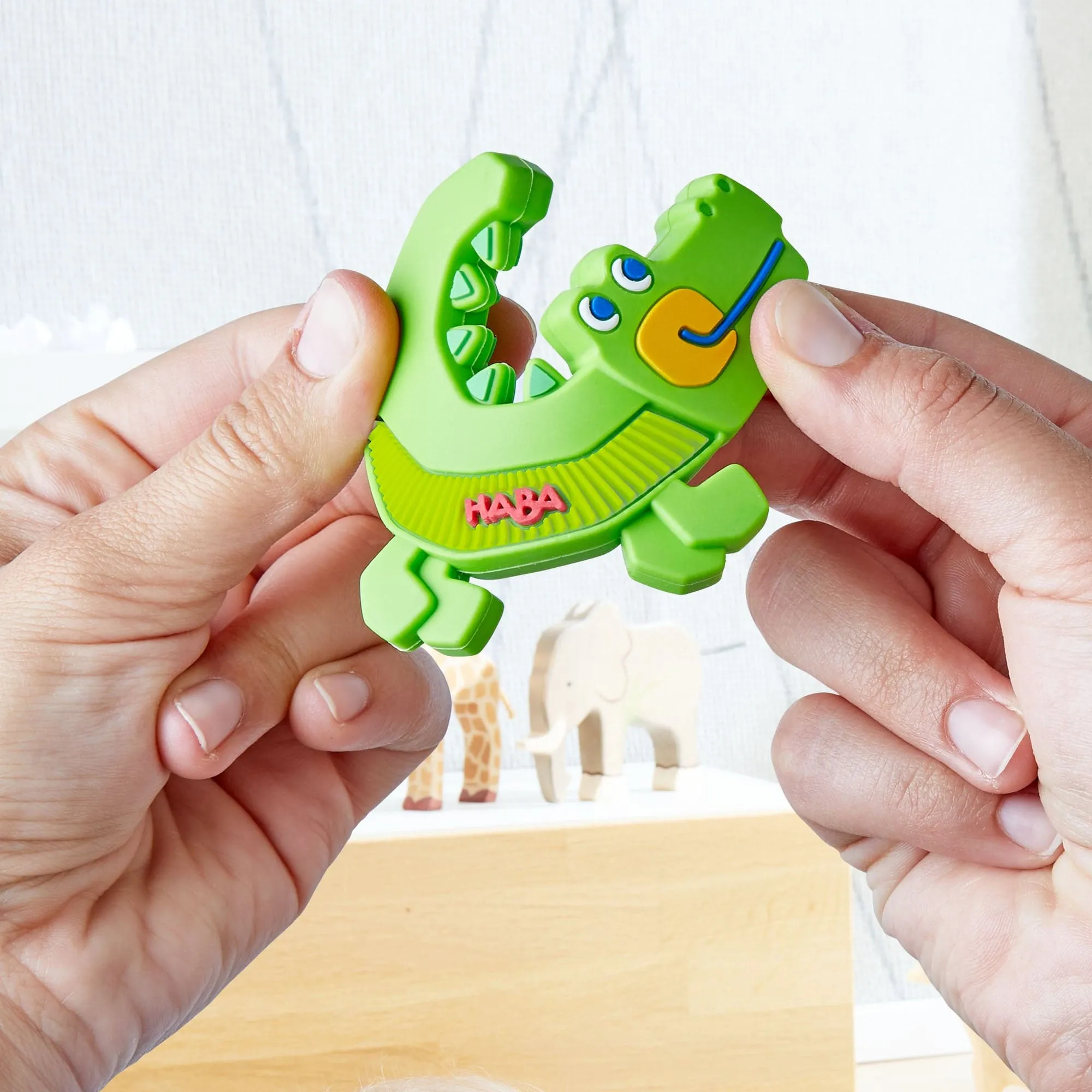 Crocodile Silicone Teething Toy