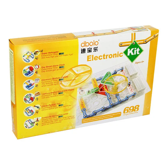 [Discontinued] Dbolo SK-10C 54-Piece Set Essential Electronic Learning Kit, 698 Experiments