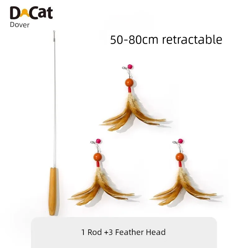 Dokete Interactive Cat Teaser Brush Holder