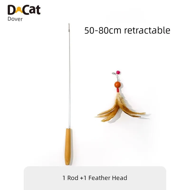 Dokete Interactive Cat Teaser Brush Holder