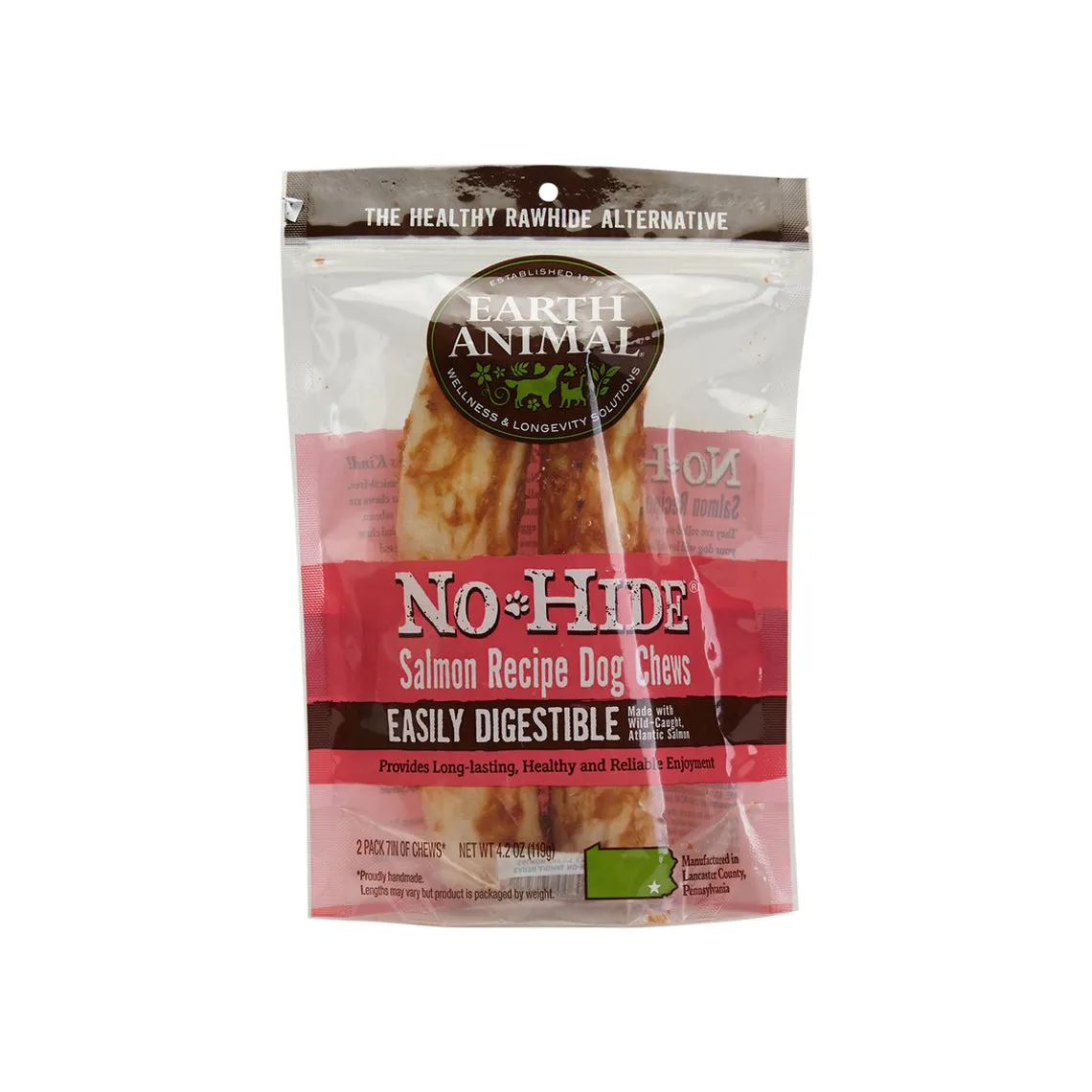 Earth Animal No-Hide Easily Digestible Rawhide Alternative Dog Chews