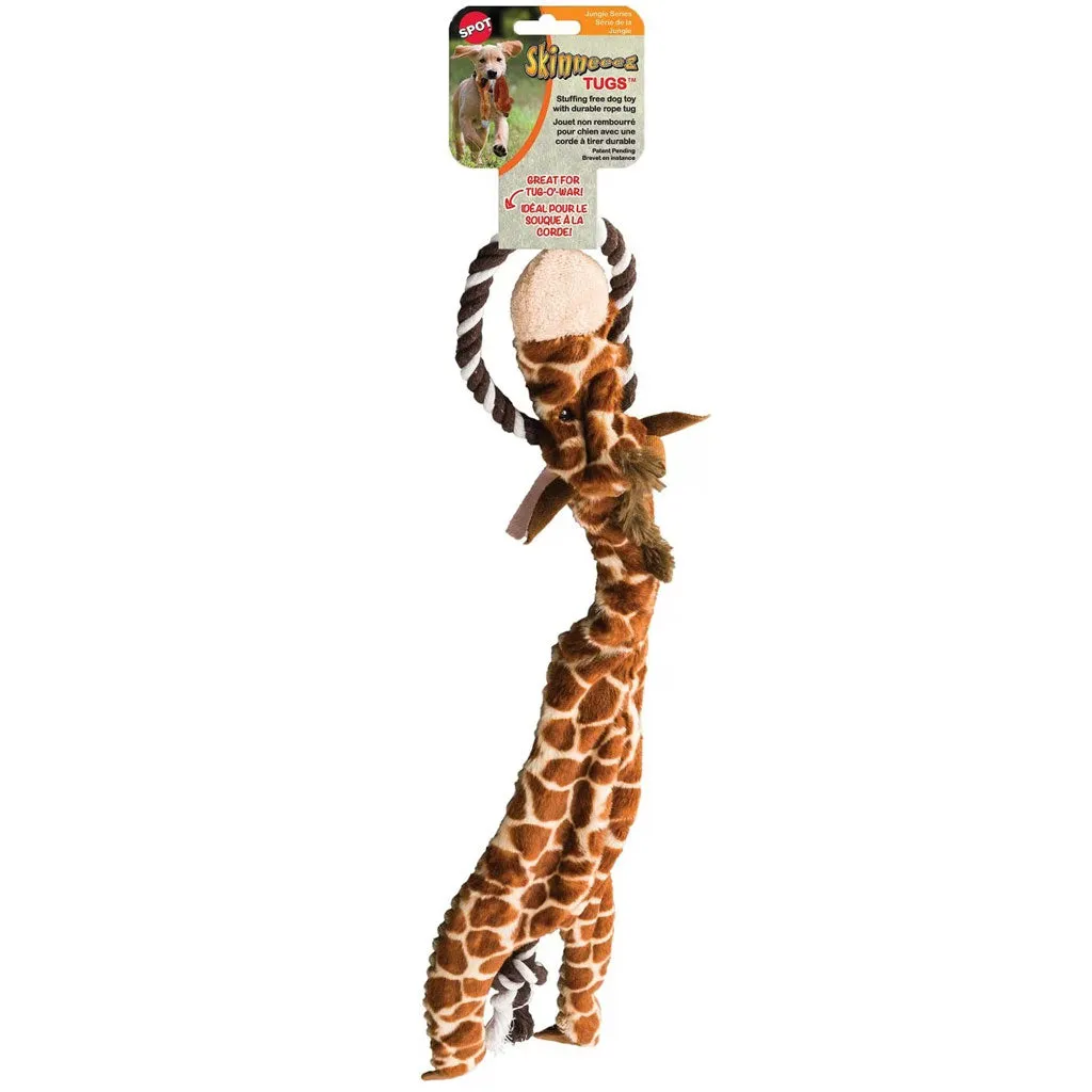 Ethical Pet Skinneeez Tugs Dog Toy Jungle, Assorted, 23"