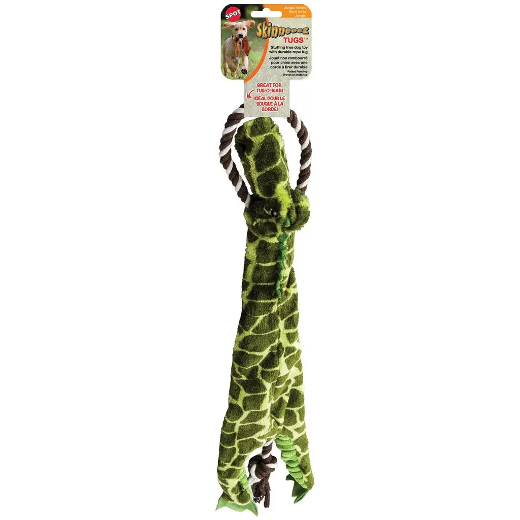 Ethical Pet Skinneeez Tugs Dog Toy Jungle, Assorted, 23"