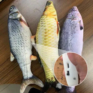 Flop N' Kick Fish Interactive Toy