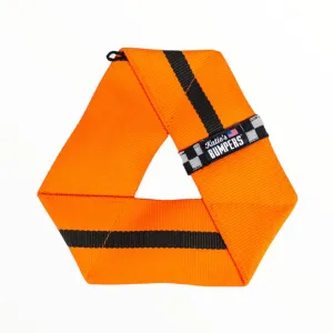 Frequent Flyer Triangle Dog Fetch Toy - Orange