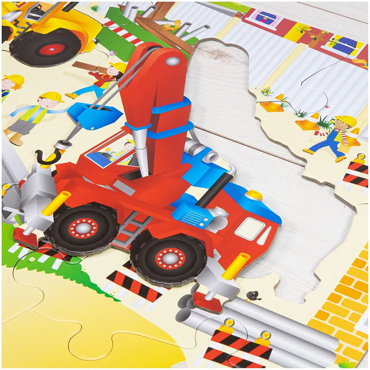 Galt Giant Floor Puzzle - Construction Site