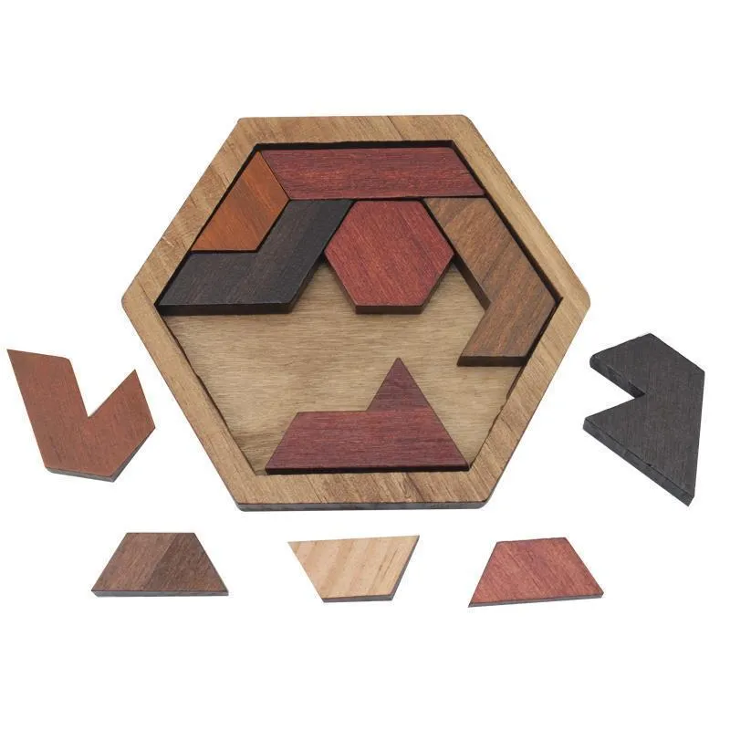 Geometric Shape Tangram Puzzle