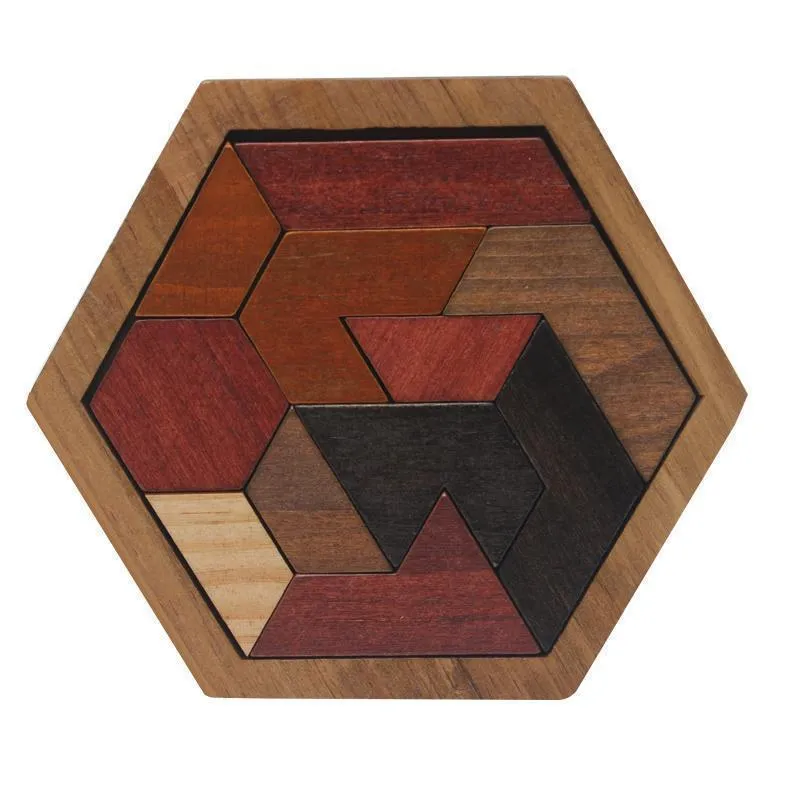 Geometric Shape Tangram Puzzle