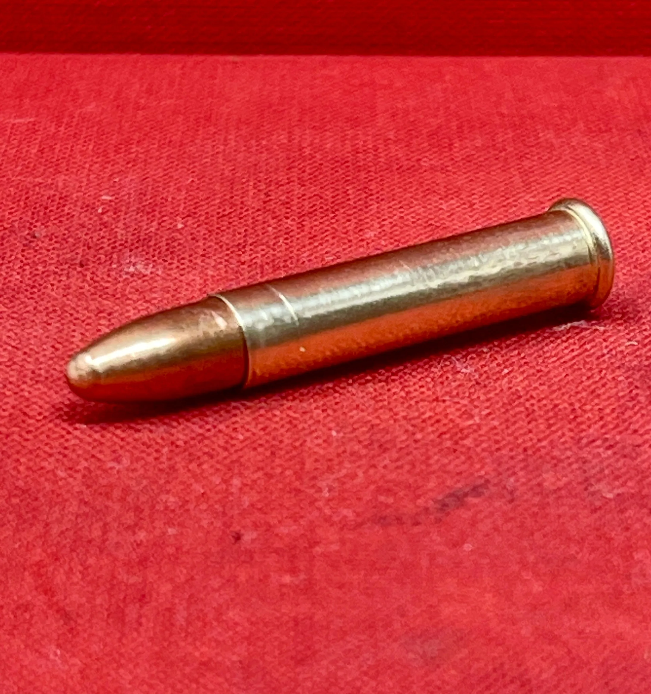 INERT .22 Winchester Magnum Round, Brass