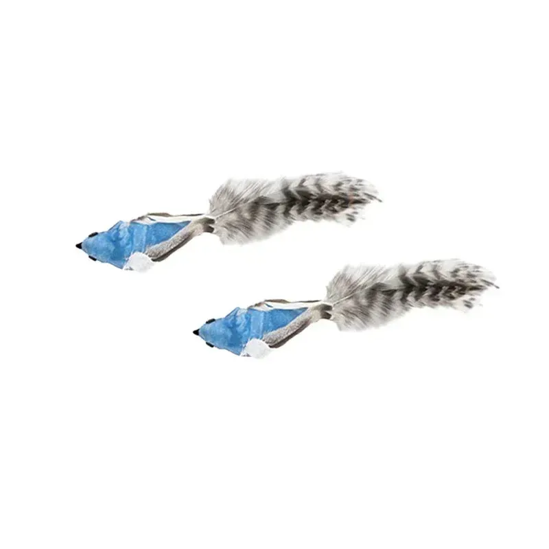 Interactive Peacock Feather Cat Toy with Bell and Suction Cup