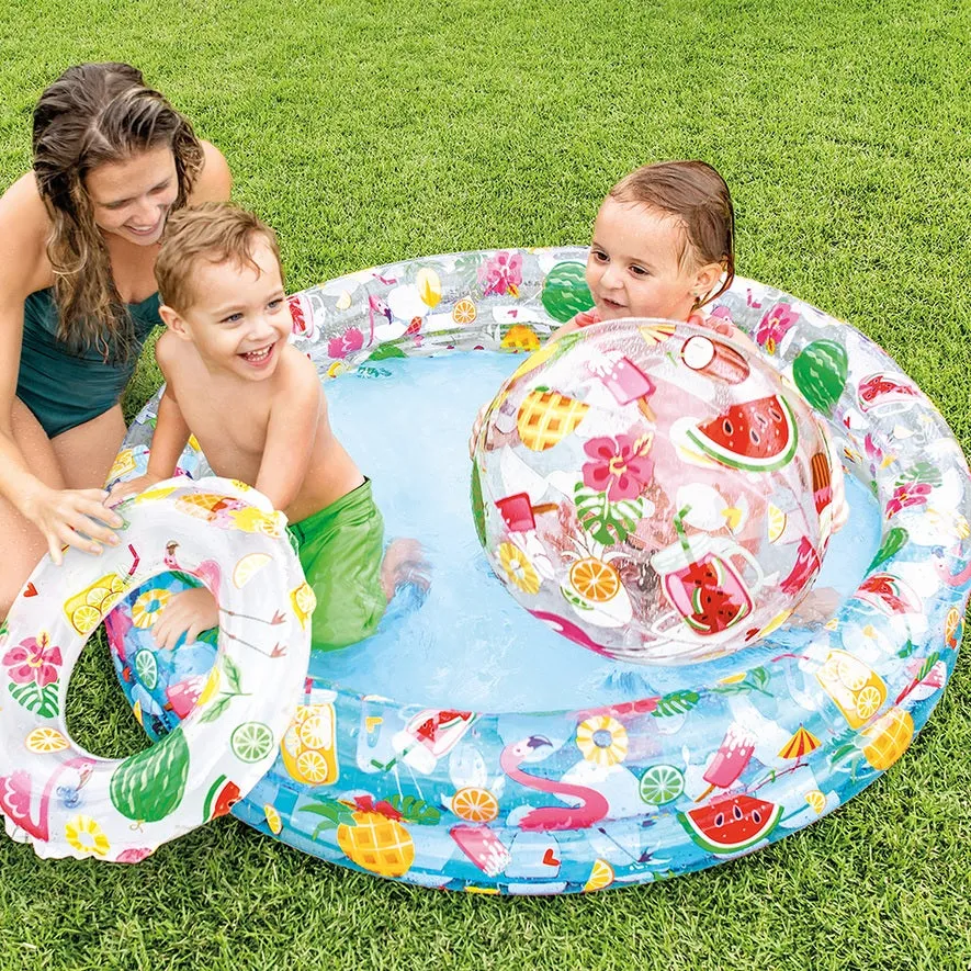 Intex Just So Fruity Inflatable Fun Pool Set