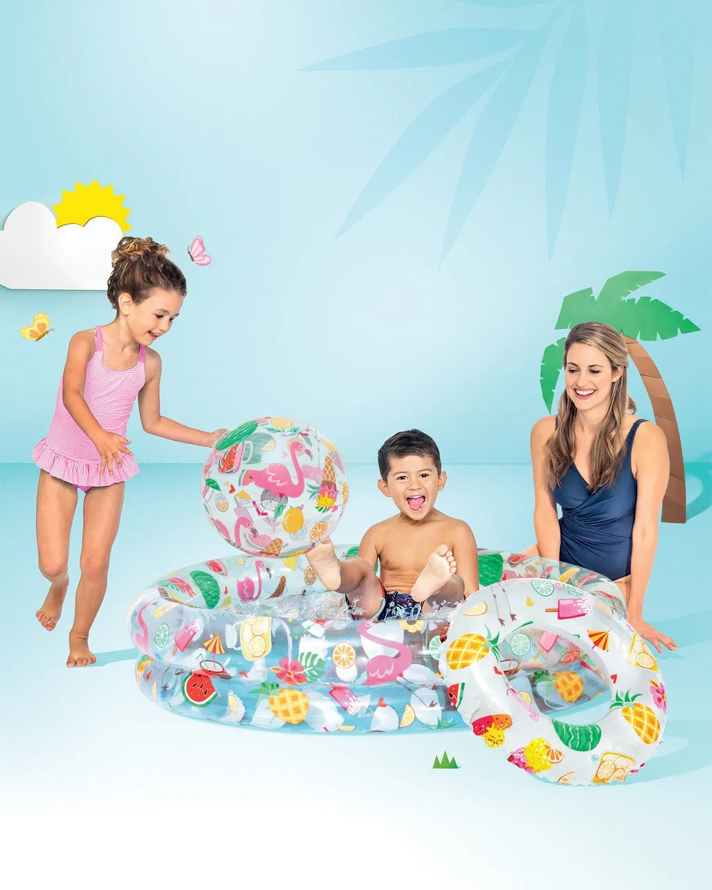 Intex Just So Fruity Inflatable Fun Pool Set