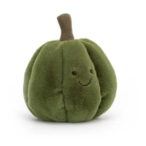 Jellycat Green Squishy Squash - Plush Food for All Ages