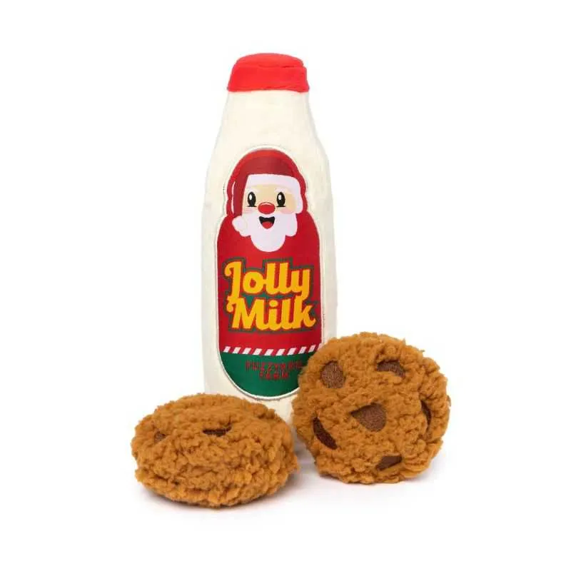 Jolly Milk & Cookies Dog Toy