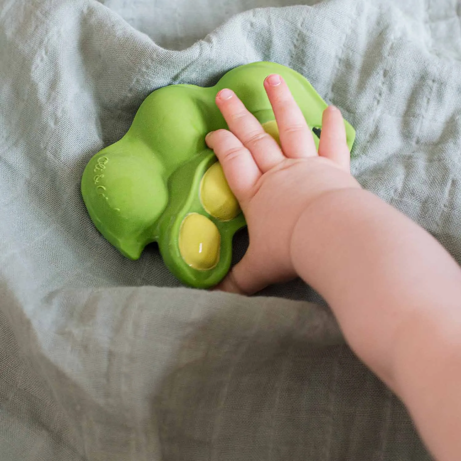 Keiko the Edamame Baby Teether