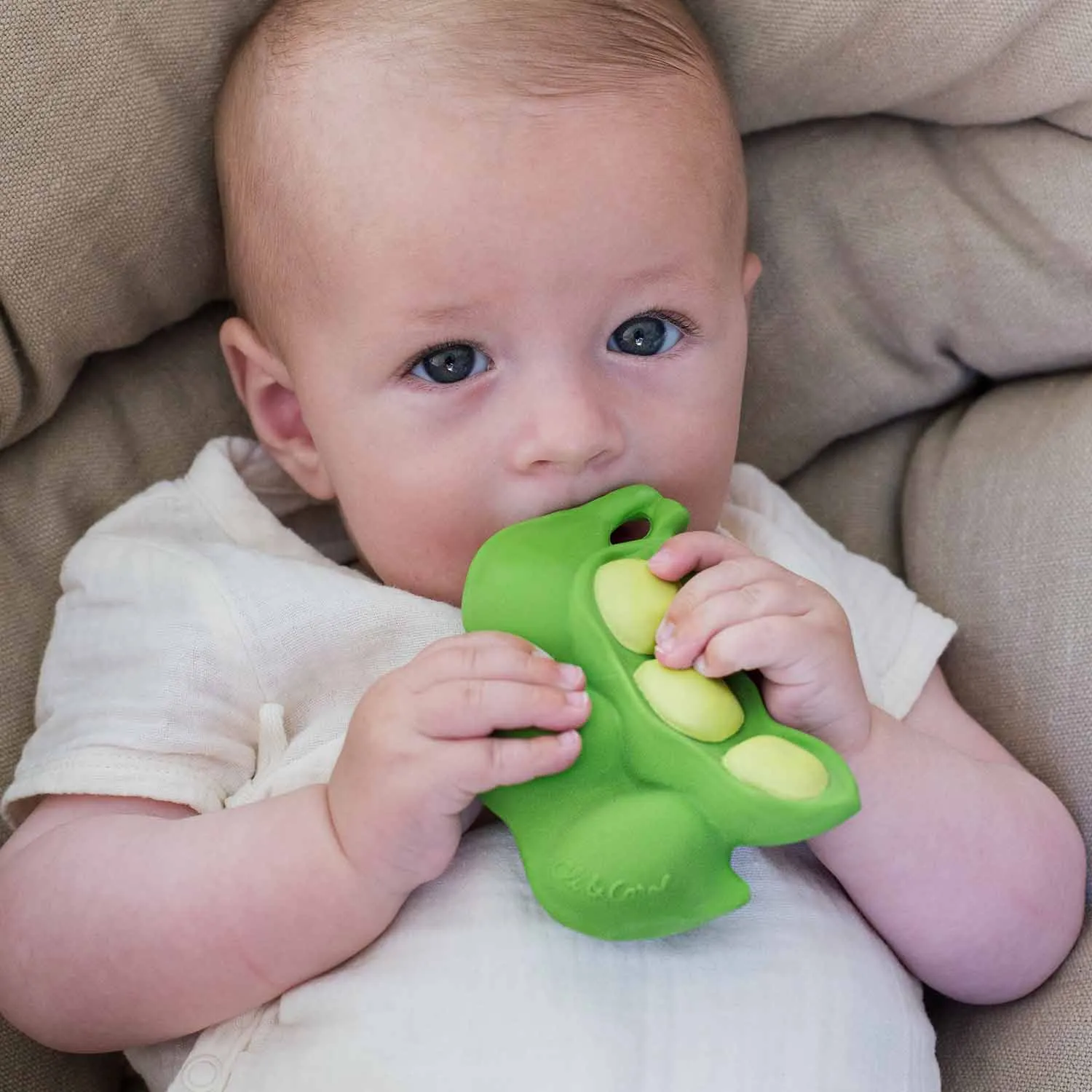 Keiko the Edamame Baby Teether