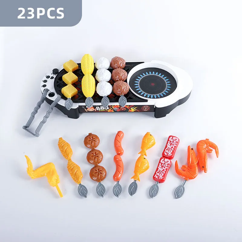 Kid's Mini Kitchen Cookware Play Set - Fun Pretend Cooking Toys!