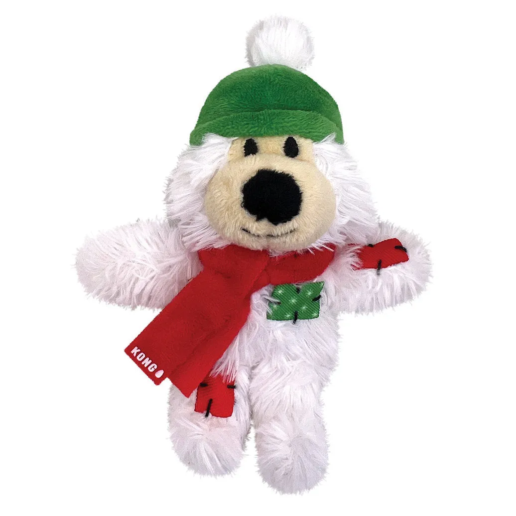 KONG Cat Toy Holiday Softies Bear