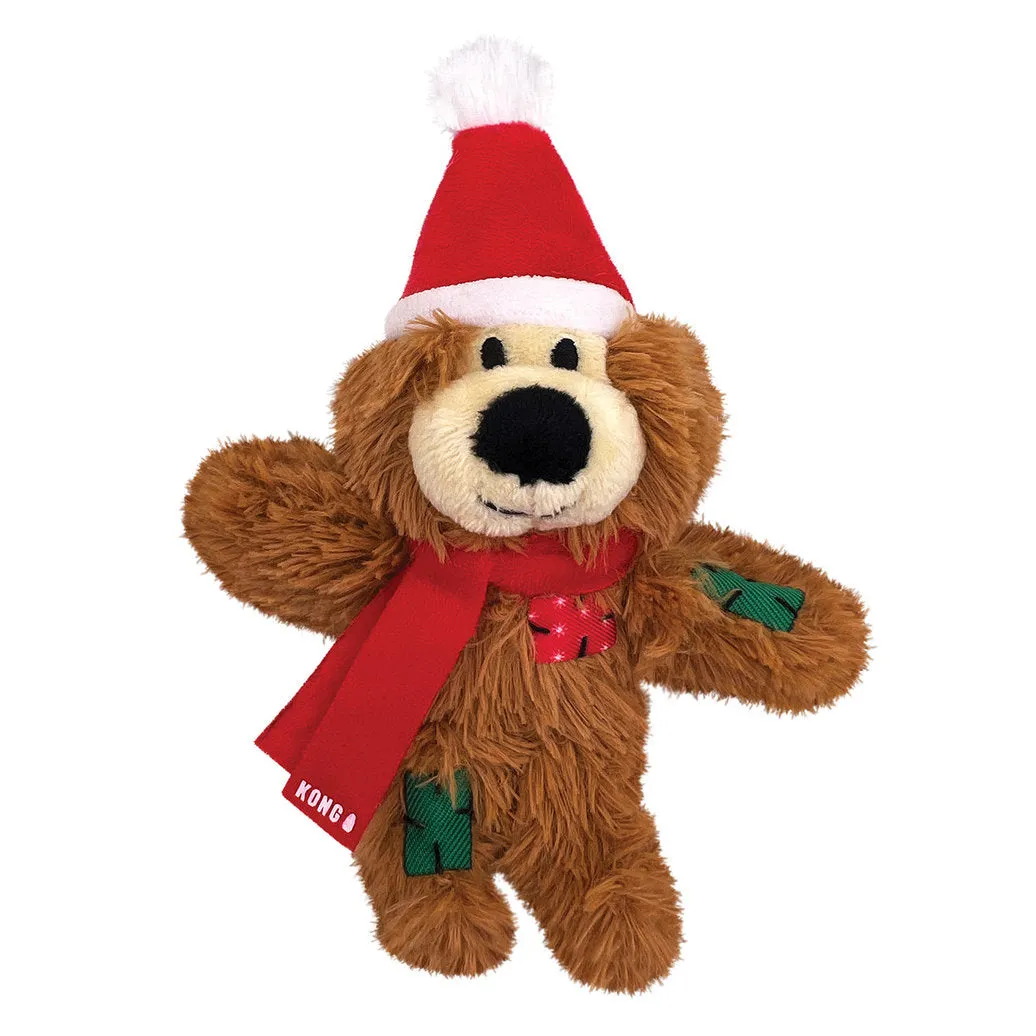 KONG Cat Toy Holiday Softies Bear