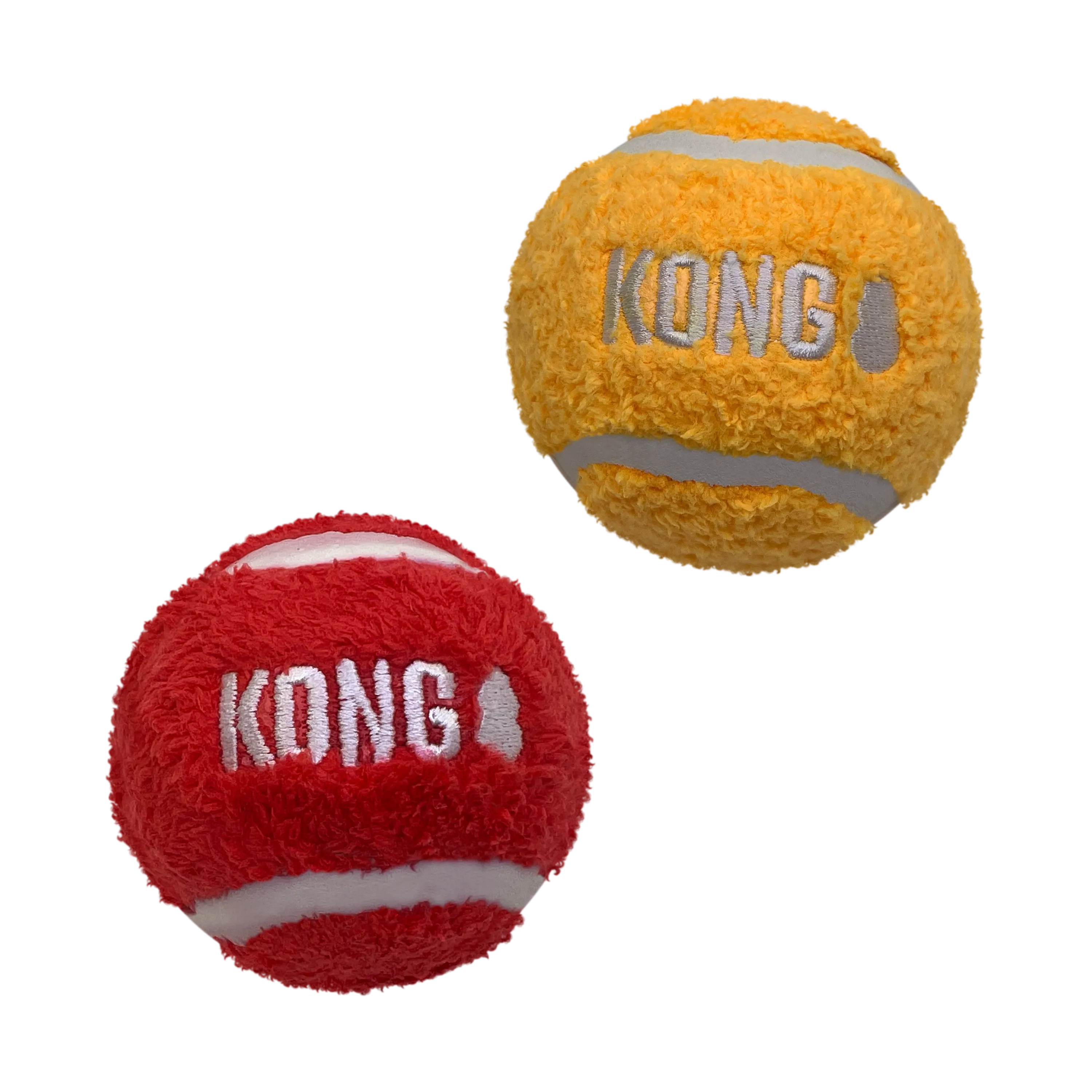 KONG Sport Softies Ball 2-Pk Assorted Dog Toy