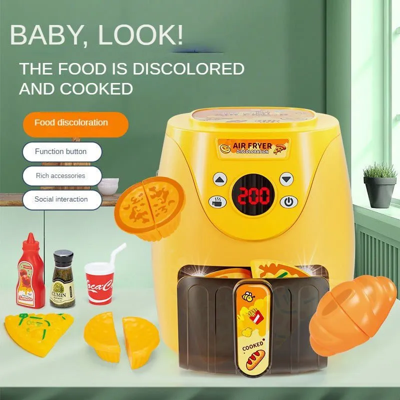 LovelyRLovely Kids Air Fryer Simulating Play Set