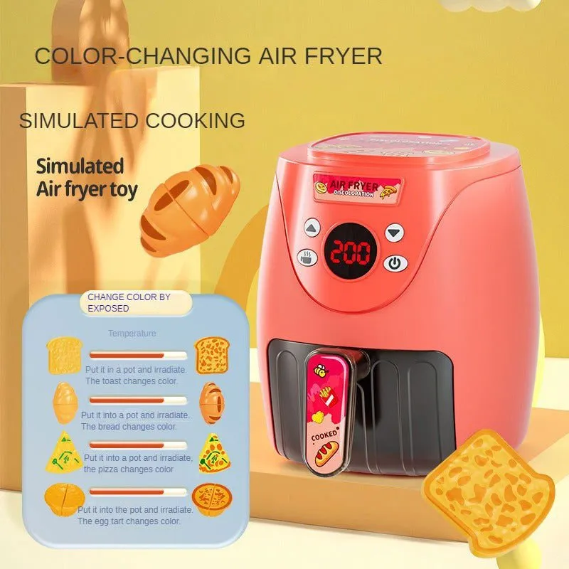 LovelyRLovely Kids Air Fryer Simulating Play Set