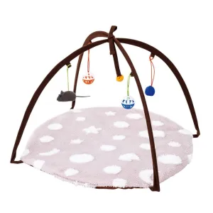 Marukan Dangling Toys Cat Play Mat