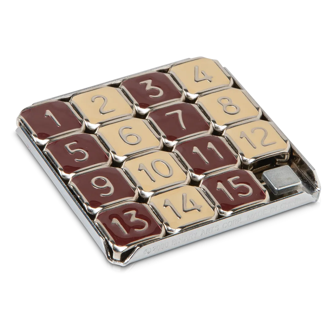 Metal Fifteen Pocket Puzzle