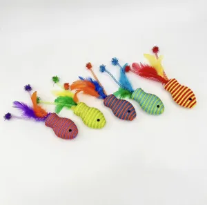 Moo - Rope Fish Cat Toy