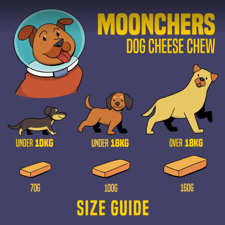 Moonchers Ultra Long Lasting Yak Cheese Chew for Dogs