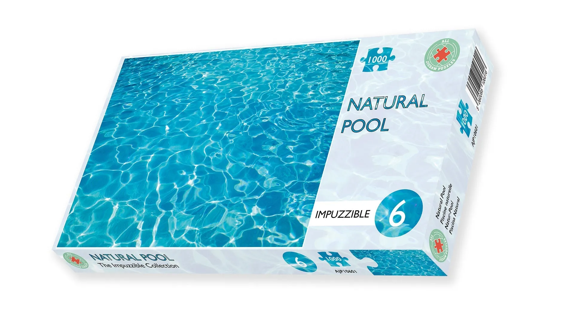 Natural Pool - Impuzzible No.6 - 1000 Piece Jigsaw Puzzle