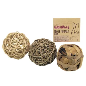 Naturals Trio of Fun Weave Balls