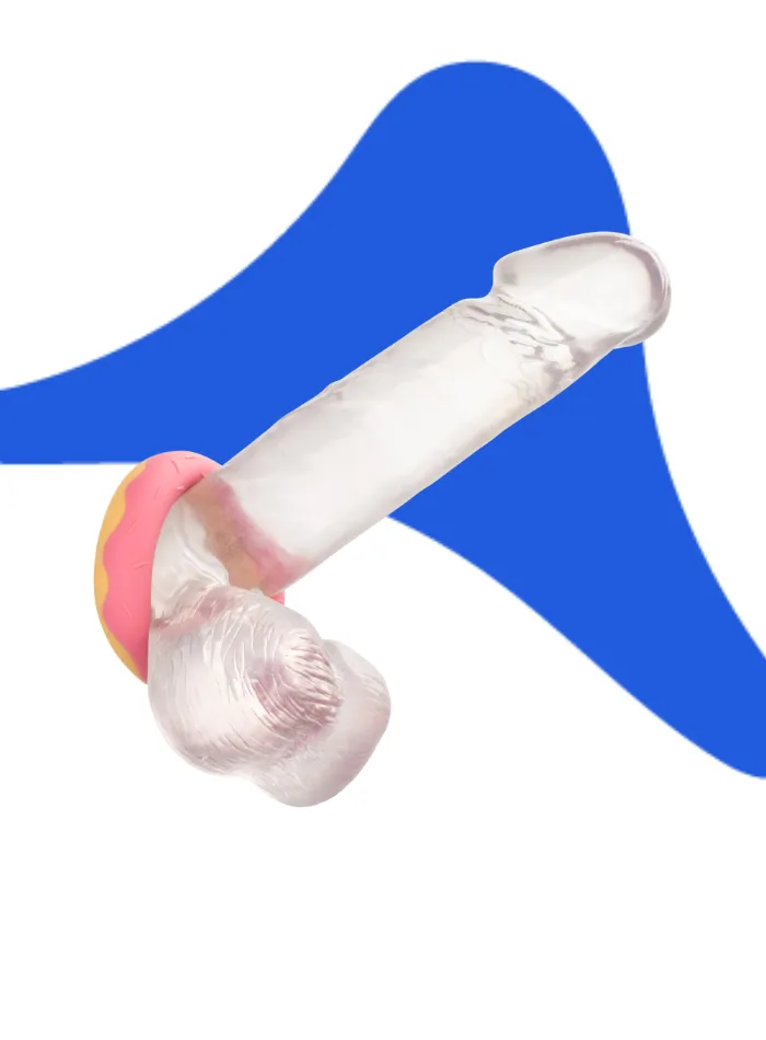 Naughty Bits DICKIN' DONUTS Silicone Donut Cock Ring