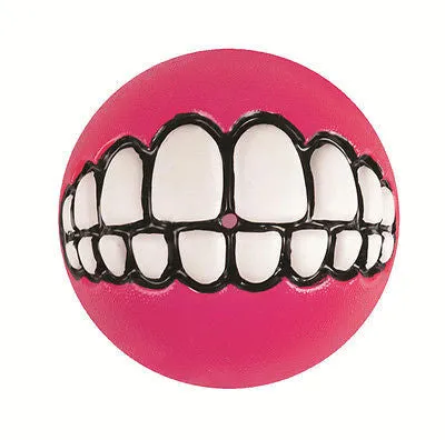 NEW ROGZ Grinz Ball, rubber ball, chewing ball, long lasting ball