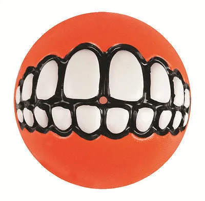 NEW ROGZ Grinz Ball, rubber ball, chewing ball, long lasting ball