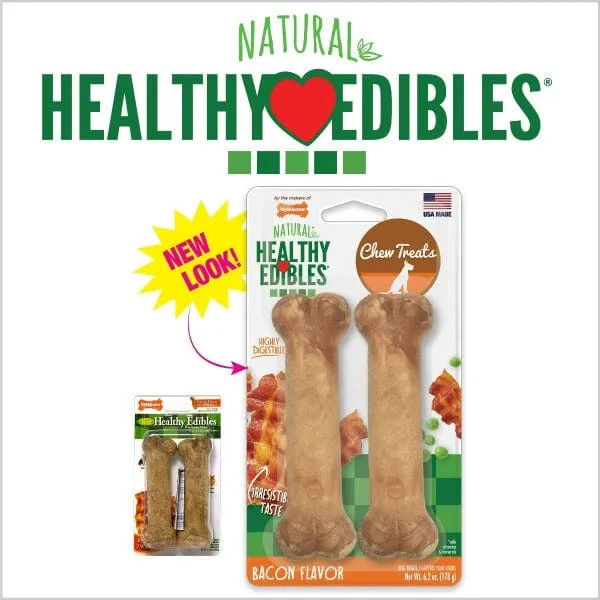 Nylabone Healthy Edibles Roast Beef Regular Chews