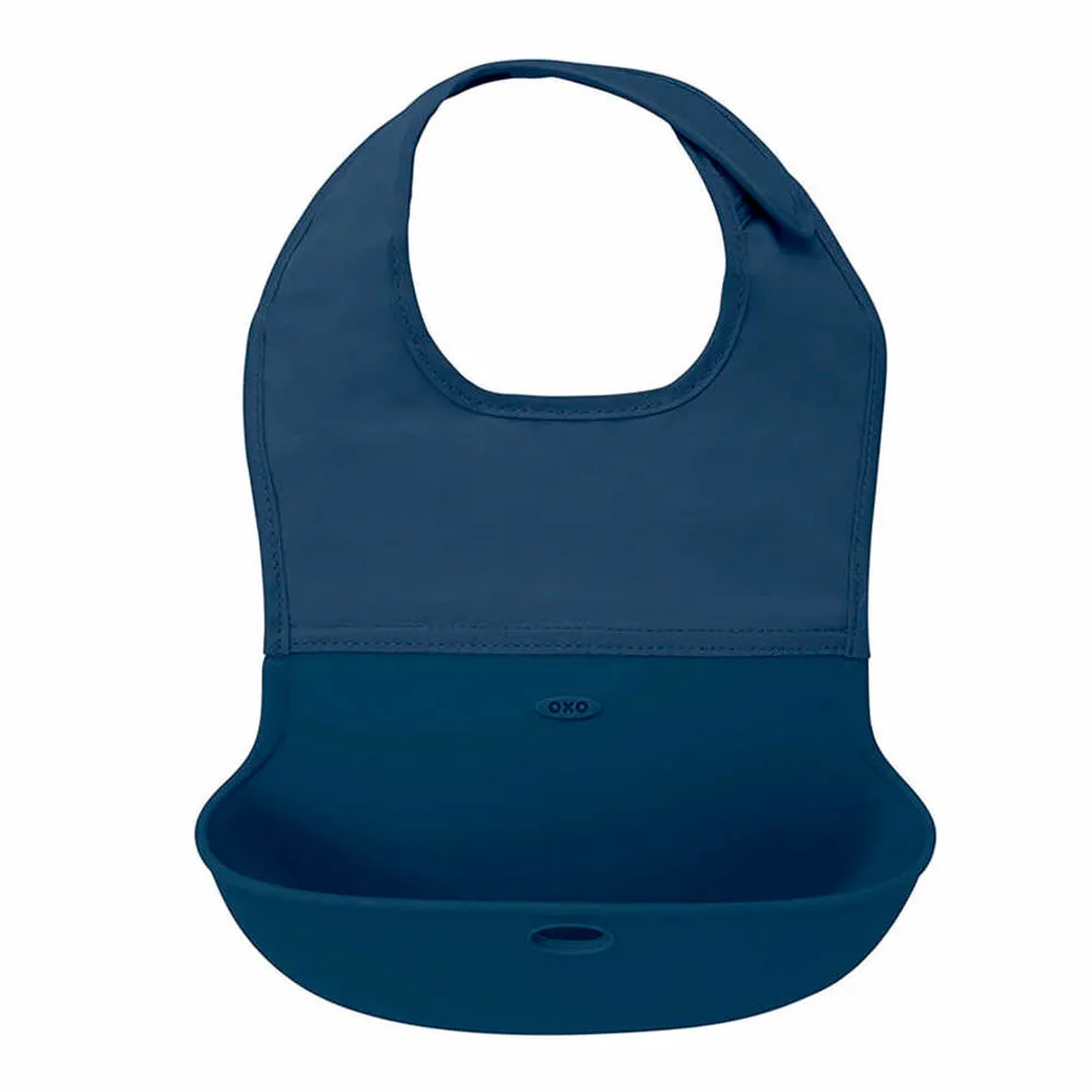 OXO Tot Roll-up Bib - Navy