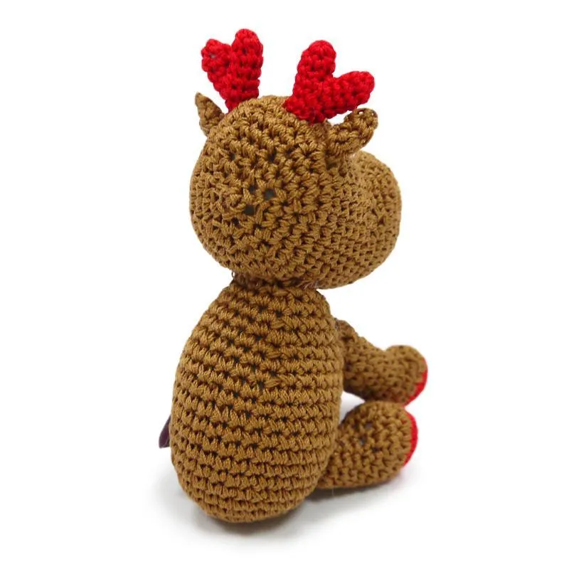 Pawer Squeaky Reindeer Dog Toy