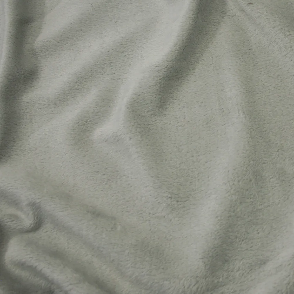 Plain Micro Chenille - Light Grey